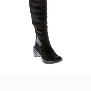 Bzees Black Over the Knee Boots